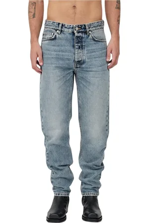 Won Hundred Jeans, Heren, Blauw, W32 L32, Denim, Wortelpasvorm Jeans