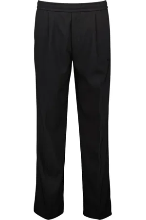 Moncler Broeken, Heren, Zwart, M, Polyester, Elegante joggingbroek Herfst-Winter 2024