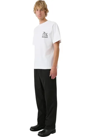 Soulland Tops, Heren, Wit, M/L, Katoen, KAI eenhoorn T-shirt