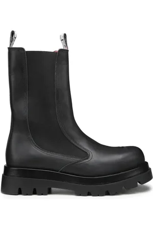 Cult Schoenen, Dames, Zwart, 39 EU, Hoge Wig Chelsea Kledingaccessoires