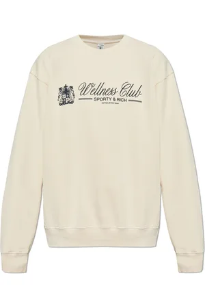 Sporty & Rich Sweatshirts & Hoodies, unisex, , M, Katoen, Sweatshirt uit de Wellness Club collectie