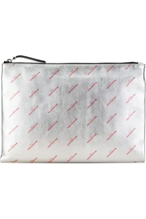Balenciaga Pre-owned, Dames, Grijs, ONE Size, Pre-owned Leather balenciaga-bags