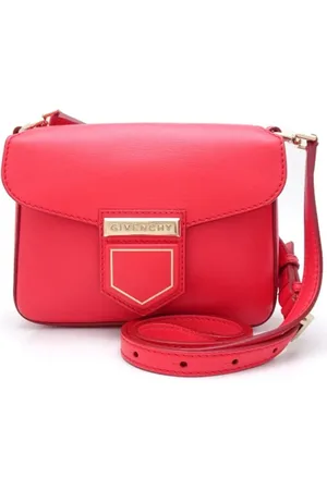 Givenchy Pre-owned, Dames, Rood, ONE Size, Leer, Pre-owned Leather crossbody-bags