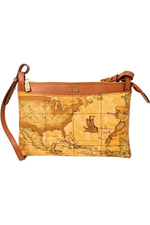 ALVIERO MARTINI 1A CLASSE Tassen, Dames, , ONE Size, Leer, Leren Rits Tas Herfst/Winter