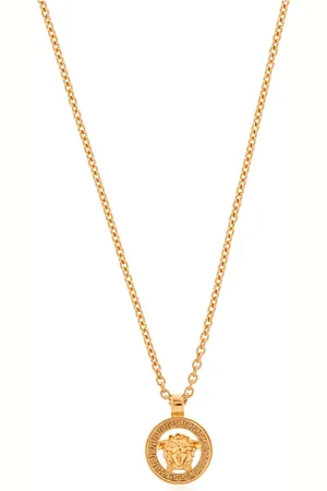 VERSACE Accessoires, unisex, Geel, ONE Size, Ketting met bedels