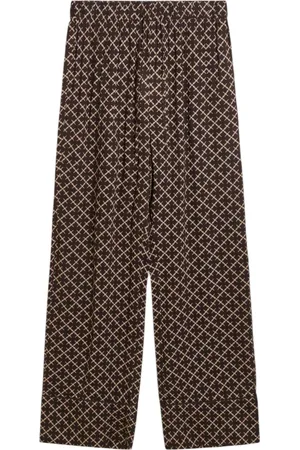 By Malene Birger Broeken, Dames, Bruin, M, Handtekening Bloemenbroek