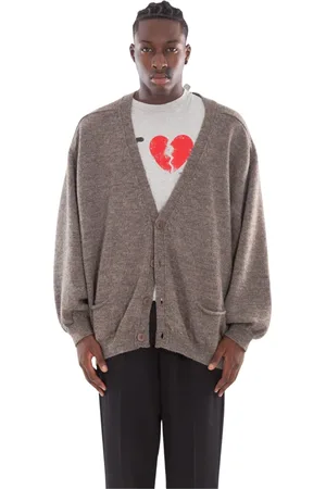 MAGLIANO Truien, Heren, Grijs, M, Wol, Wollen Oversized Vest