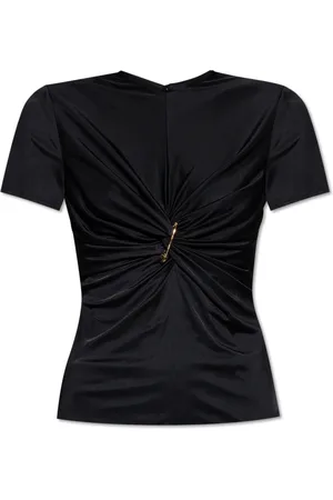 VERSACE Blouses & Shirts, Dames, Zwart, S, Draped top