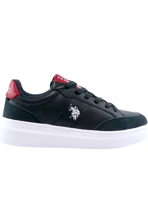 U.S. Polo Assn. Schoenen, Heren, Blauw, 43 EU, Denim, Blauwe Denim Jack