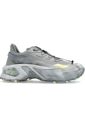 Diesel Schoenen, Heren, Grijs, 43 EU, Sneakers D-Cage Runner
