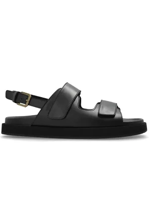 Etro Schoenen, Heren, Zwart, 40 EU, Leer, Leren Sandalen