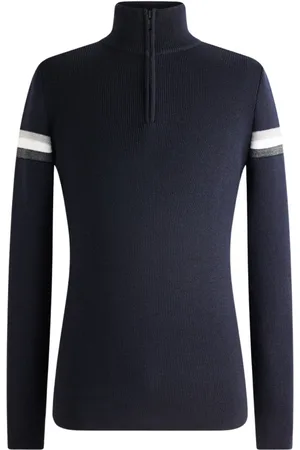Fusalp Truien, Heren, Blauw, L, Wol, Wengen Sweater