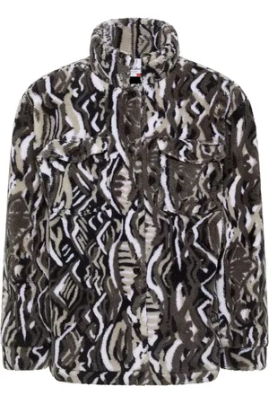 Carlo Colucci Jassen, Heren, Zwart, S, Gezellige Teddy Jas