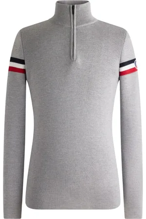 Fusalp Truien, Heren, Grijs, L, Wol, Wengen Sweater