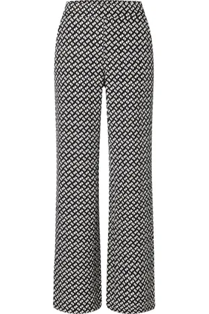 Mac Broeken, Dames, Veelkleurig, XS L32, Techno Print Chiara Jeans