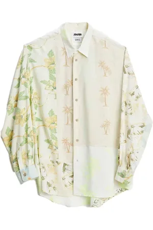 MAGLIANO Overhemden, Heren, Veelkleurig, M, Vintage Hawaiian Surplus Shirt