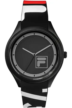 Fila Accessoires, unisex, Zwart, ONE Size, Sportieve Unisex Horloge 38-321-1