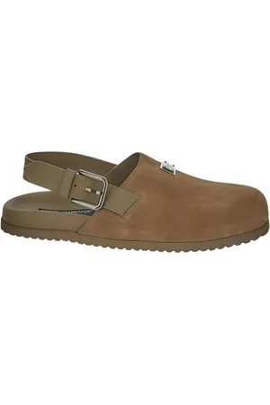 Dolce & Gabbana Schoenen, Heren, Geel, 40 EU, Suède, Suede Mule Schoen