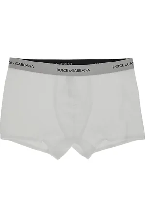 Dolce & Gabbana Ondergoed, Heren, Wit, L, Katoen, Katoenen Logo-ondergoed