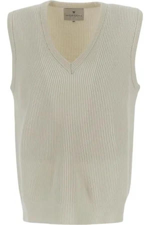 Seven Gauge Truien, Heren, , M, Wol, Stijlvol Gebreid Wollen Vest