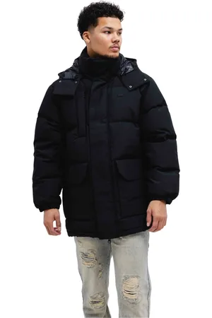 Lacoste Jassen, Heren, Blauw, S, Polyester, Winterjas Zwart Comfort Stijl Kwaliteit