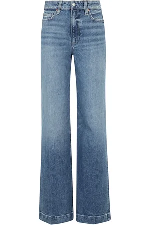 Paige Jeans, Dames, Blauw, W31, Katoen, Stijlvolle Harper Jeans voor Vrouwen