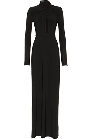 MVP Wardrobe Kleedjes, Dames, Zwart, S, Polyester, Zenyatta Lange Jurk