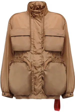 afterlabel Jassen, Dames, Roze, M, Nylon, Nylonjas met ritssluitingzakken