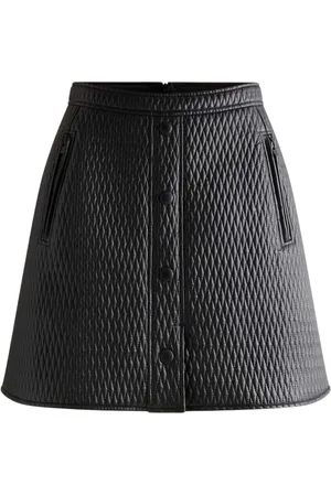 Fusalp Rokken, Dames, Zwart, S, Leer, Anaelle Rok