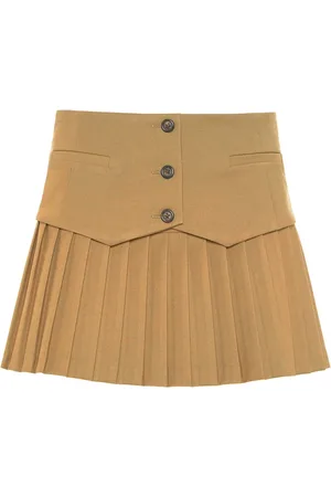 MVP Wardrobe Rokken, Dames, Bruin, M, Polyester, Trigger Mini ROK