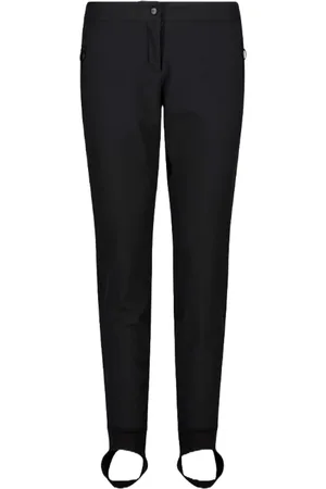 CMP Broeken, Dames, Zwart, S, Zwarte Waterdichte Skibroek Slim Fit
