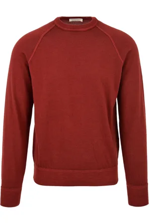 FILIPPO DE LAURENTIIS Sweatshirts & Hoodies, Heren, Rood, L, Heren Trui Gc 1Mlr 2A Wm 12Rv N360