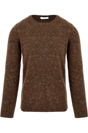 FILIPPO DE LAURENTIIS Truien, Heren, Bruin, L, Bruine Sweater Model B25114