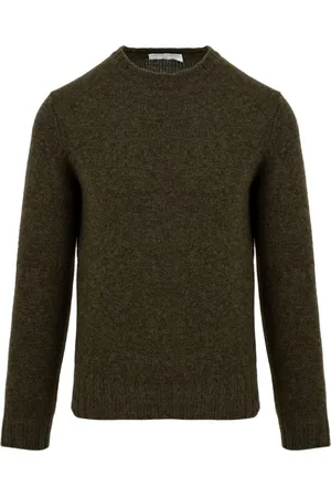 FILIPPO DE LAURENTIIS Truien, Heren, Groen, S, Groene Sweater Y25107 Model voor Mannen