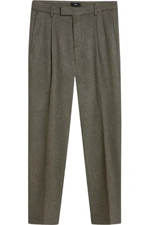 Cinque Broeken, Heren, Bruin, S, Polyester, Moderne Zakelijke Broek