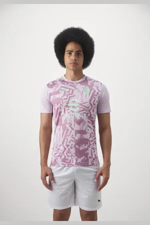 PUMA Tops, Heren, Roze, L, Polyester, AC Milan 2024/2025 Pre-Match Shirt