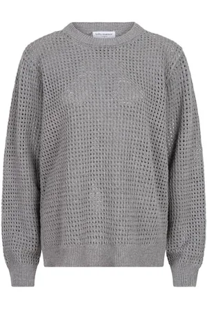 lofty manner Truien, Dames, Grijs, XS, Sia Grijze Sweater