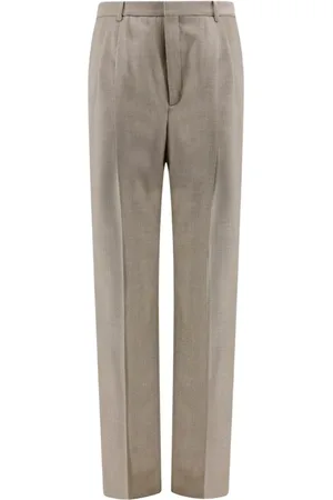 Saint Laurent Broeken, Heren, , L, Wol, Wollen Broek