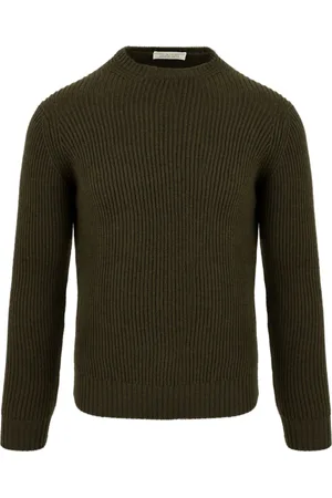 FILIPPO DE LAURENTIIS Truien, Heren, Groen, M, Heren Truien Militaire Stijl