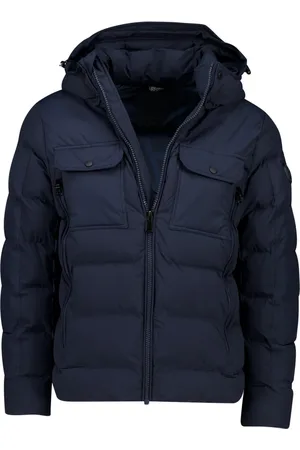 Airforce Jassen, Heren, Blauw, L, Winterjas Donkerblauw Stijlvol
