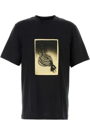 OAMC Tops, Heren, Zwart, M, Katoen, Klassiek Zwart Katoenen T-shirt