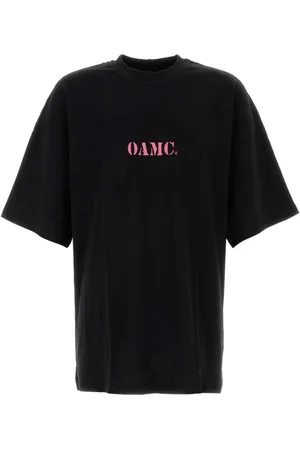OAMC Tops, Heren, Zwart, S, Katoen, Klassiek Zwart Katoenen T-shirt