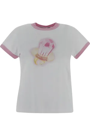 Alexander Wang Tops, Dames, Wit, S, Damesmode T-shirt