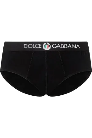 Dolce & Gabbana Ondergoed, Heren, Zwart, L, Katoen, Katoenen Logo-ondergoed