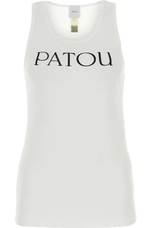 Patou Tops, Dames, Wit, S, Katoen, Witte katoenen hemdje