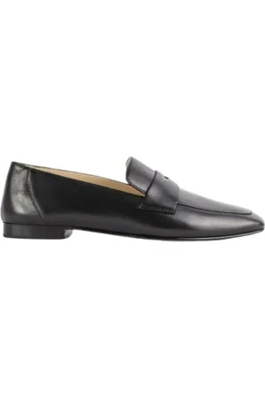 Le Monde Beryl Schoenen, Dames, Zwart, 37 1/2 EU, Leer, Zwarte leren loafers