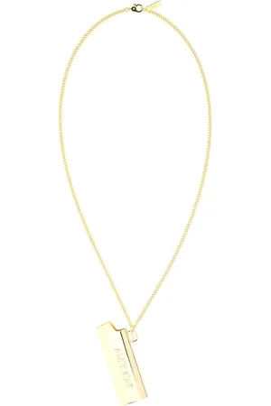 AMBUSH Accessoires, Heren, Geel, ONE Size, Stijlvolle Ketting met Uniek Ontwerp
