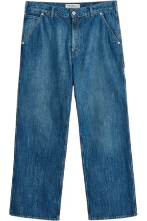 OUR LEGACY Jeans, Dames, Blauw, XS, Slim Fit Casual Broek