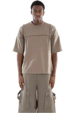 HELIOT EMIL Tops, Heren, , S, Stoffige Groene H-Binding Tee