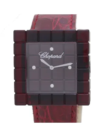 Chopard Pre-owned, Dames, Rood, ONE Size, Pre-owned Plastic watches